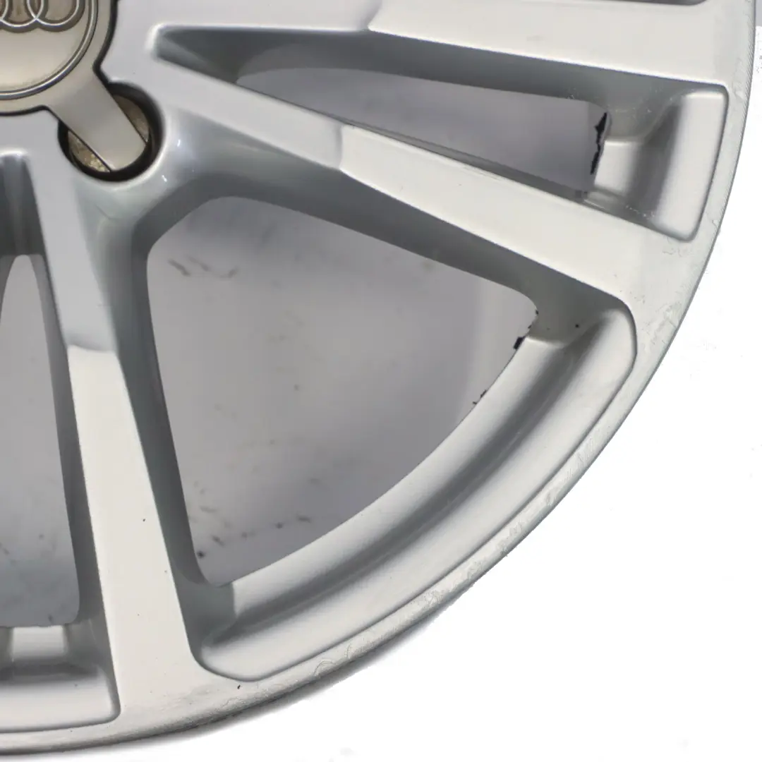 Audi A3 8V Jante argentée en alliage 18" 8J ET46 Star Spoke - SKU 8V0601025BC-2 - Numéro de pièce 8V0601025BC
