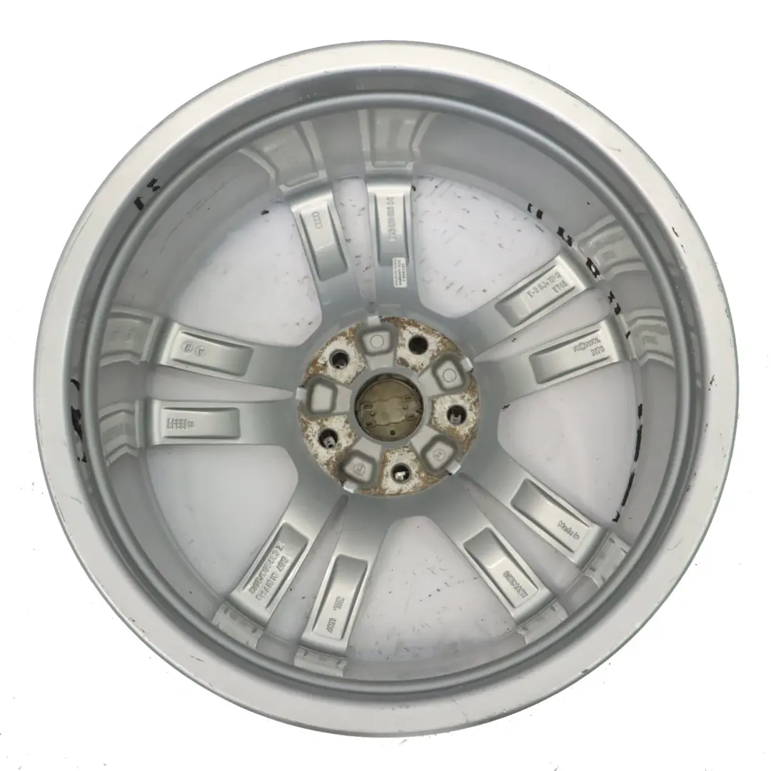 Audi A3 8V Silver Wheel Alloy Rim 18" 8J ET46 Star Spoke - SKU 8V0601025BC-2 - Part number 8V0601025BC