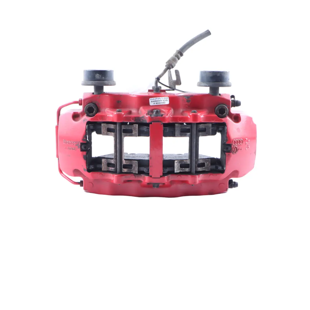 Brake Caliper Red Front Left N/S to Audi RS3 8V 2.5 TFSI Quattro with Part number 8V0615107C Audi RS3 8V 2.5 TFSI Quattro Brake Caliper Red Front Left N/S - SKU 8V0615107C - Part number 8V0615107C
