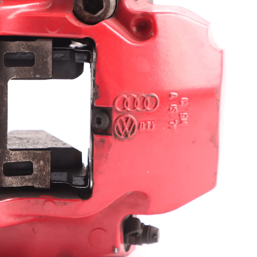 Brake Caliper Red Front Left N/S to Audi RS3 8V 2.5 TFSI Quattro with Part number 8V0615107C Audi RS3 8V 2.5 TFSI Quattro Brake Caliper Red Front Left N/S - SKU 8V0615107C - Part number 8V0615107C