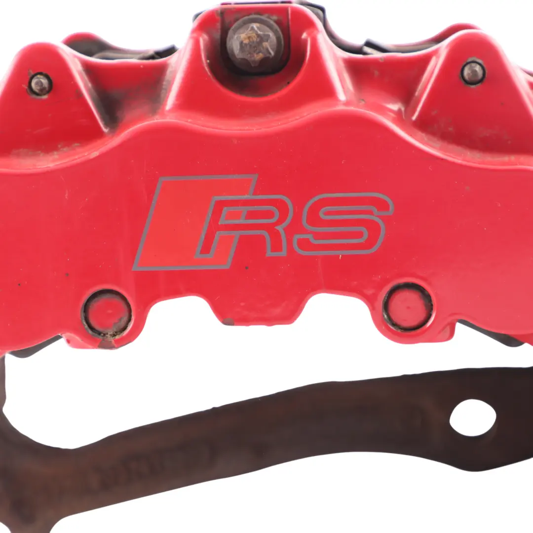 Brake Caliper Red Front Left N/S to Audi RS3 8V 2.5 TFSI Quattro with Part number 8V0615107C Audi RS3 8V 2.5 TFSI Quattro Brake Caliper Red Front Left N/S - SKU 8V0615107C - Part number 8V0615107C