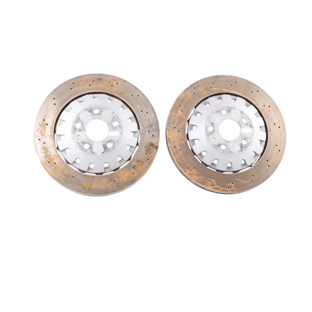 Brake Disc Front Left Right N/O/S Set to Audi RS3 8V 2.5 TFSI Quattro with Part number 8V0615301S Audi RS3 8V 2.5 TFSI Quattro Brake Disc Front Left Right N/O/S Set - SKU 8V0615301S - Part number 8V0615301S