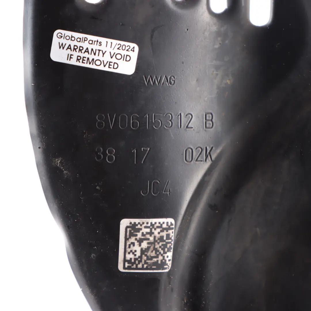 Brake Disc Plate Protection Cover Rear Right O/S to Audi RS3 8V with Part number 8V0615312B Audi RS3 8V Brake Disc Plate Protection Cover Rear Right O/S - SKU 8V0615312B - Part number 8V0615312B