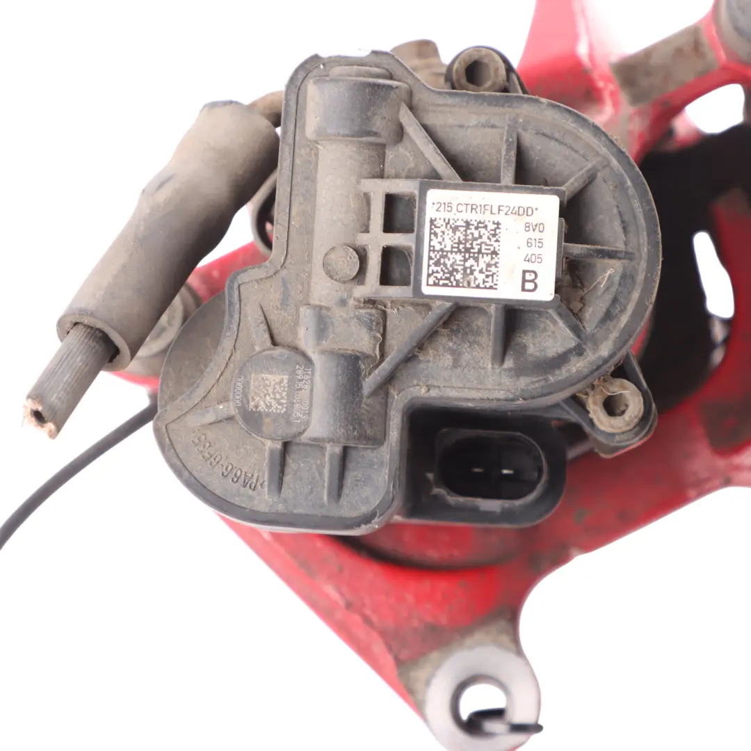 Audi A3 S3 RS3 8V TT Red Brake Caliper Braking Unit Rear Left N/S - SKU 8V0615423A - Part number 8V0615423A
