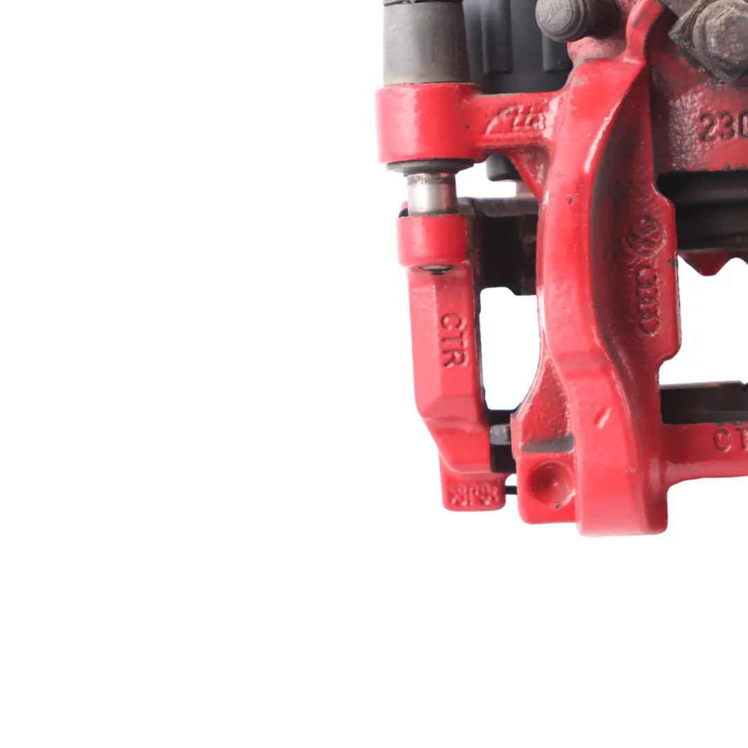 Audi A3 S3 RS3 8V TT Red Brake Caliper Braking Unit Rear Right O/S - SKU 8V0615424A - Part number 8V0615424A