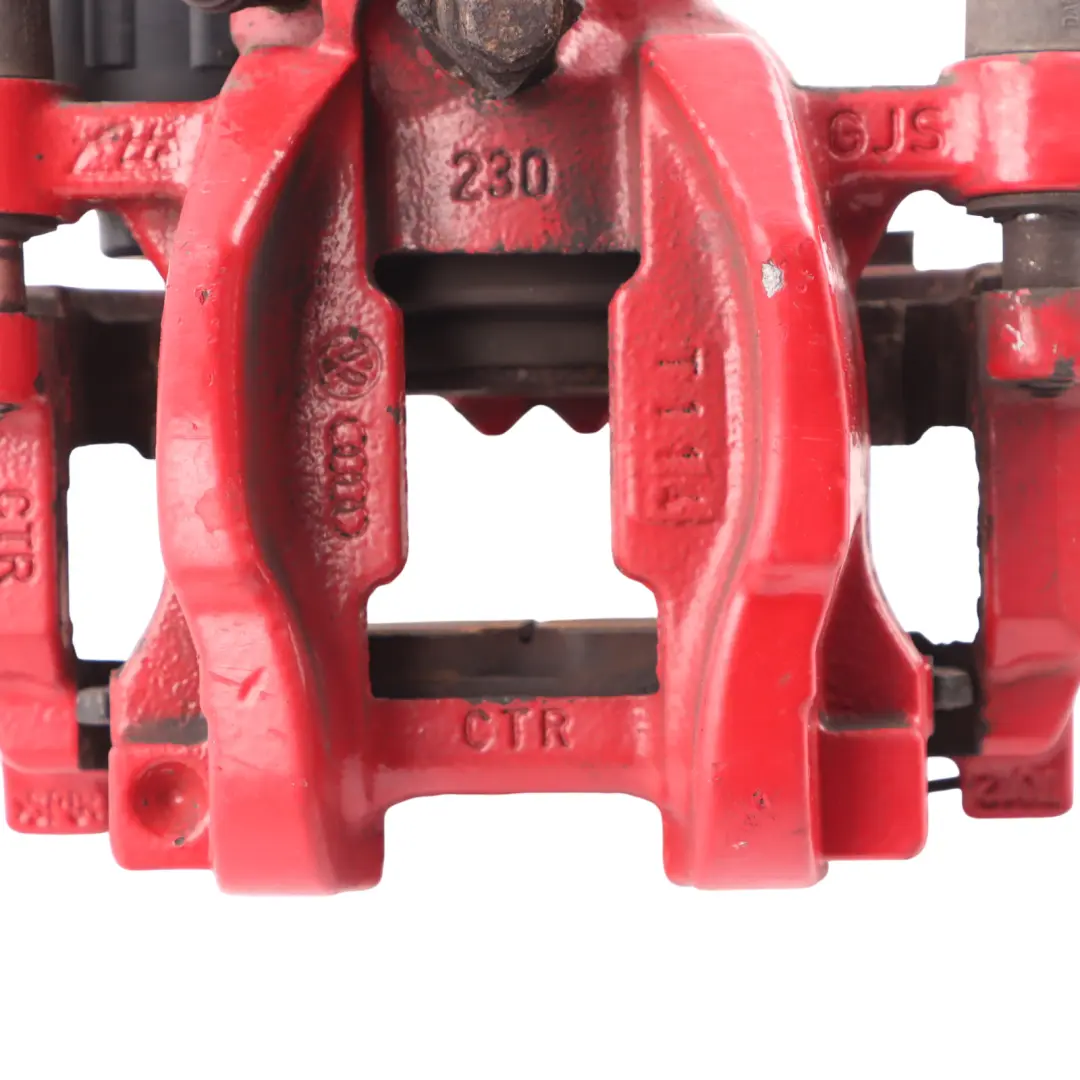Audi A3 S3 RS3 8V TT Red Brake Caliper Braking Unit Rear Right O/S - SKU 8V0615424A - Part number 8V0615424A