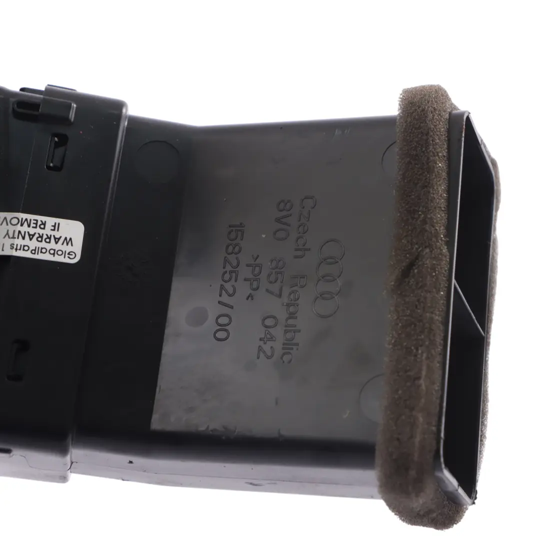Audi A3 8V Consola Central Trasera Rejilla de Salida de Aire Panel - SKU 8V0819203A-1 - Número de pieza 8V0819203A