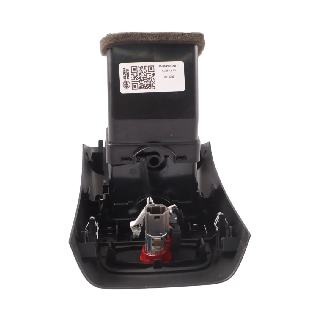 Audi A3 8V Consola Central Trasera Rejilla de Salida de Aire Panel - SKU 8V0819203A-1 - Número de pieza 8V0819203A