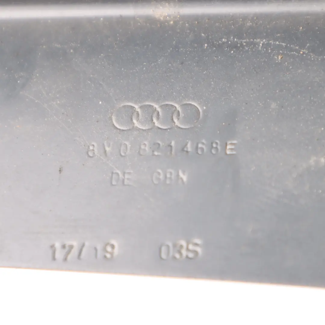 Audi A3 8V Right O/S Wing Fender Cover Panel Nano Grey Metallic - X7M - SKU 8V0821106L-NGR - Part number 8V0821106L