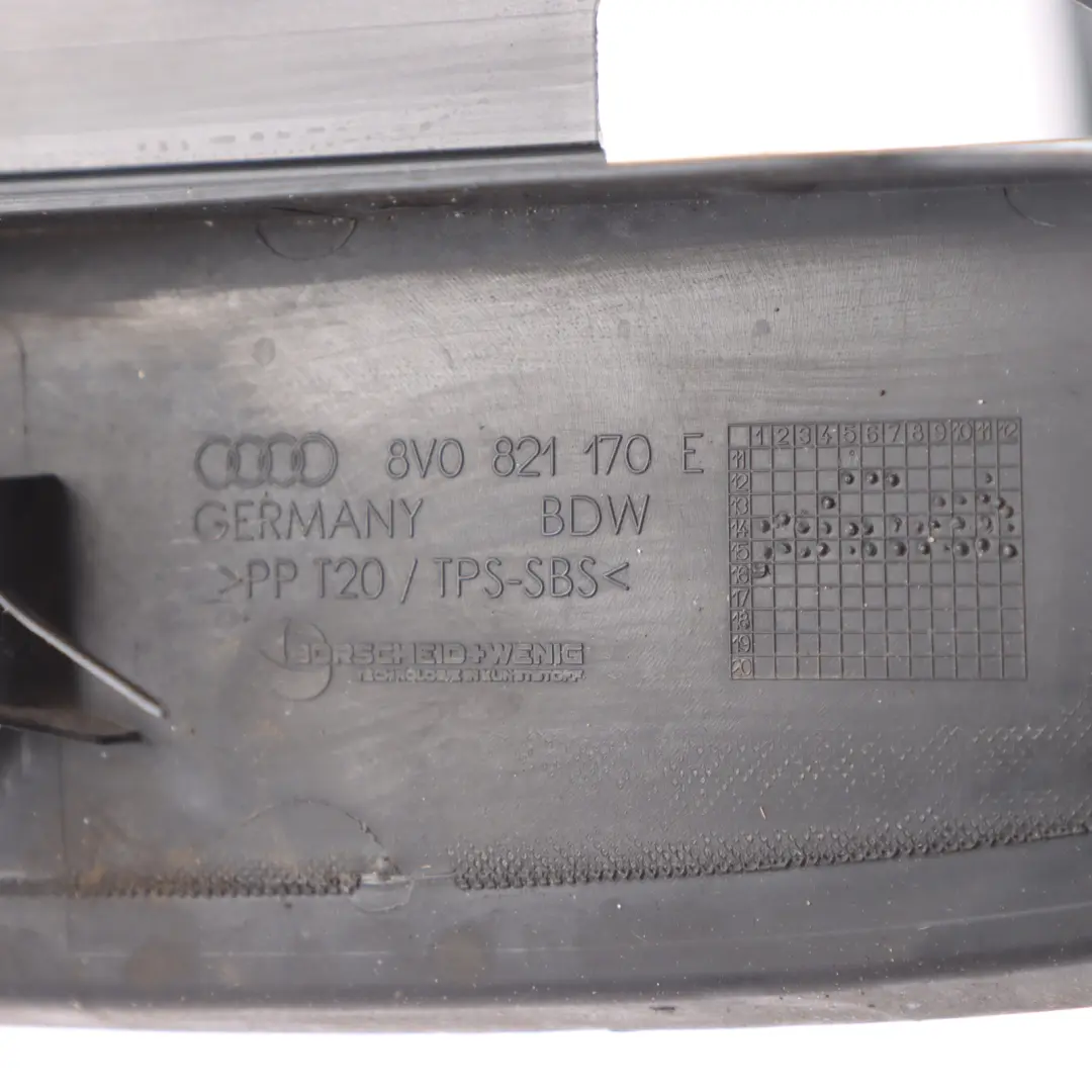 Audi RS3 8V Under Hood Cover Front Right O/S - SKU 8V0821170E - Part number 8V0821170E