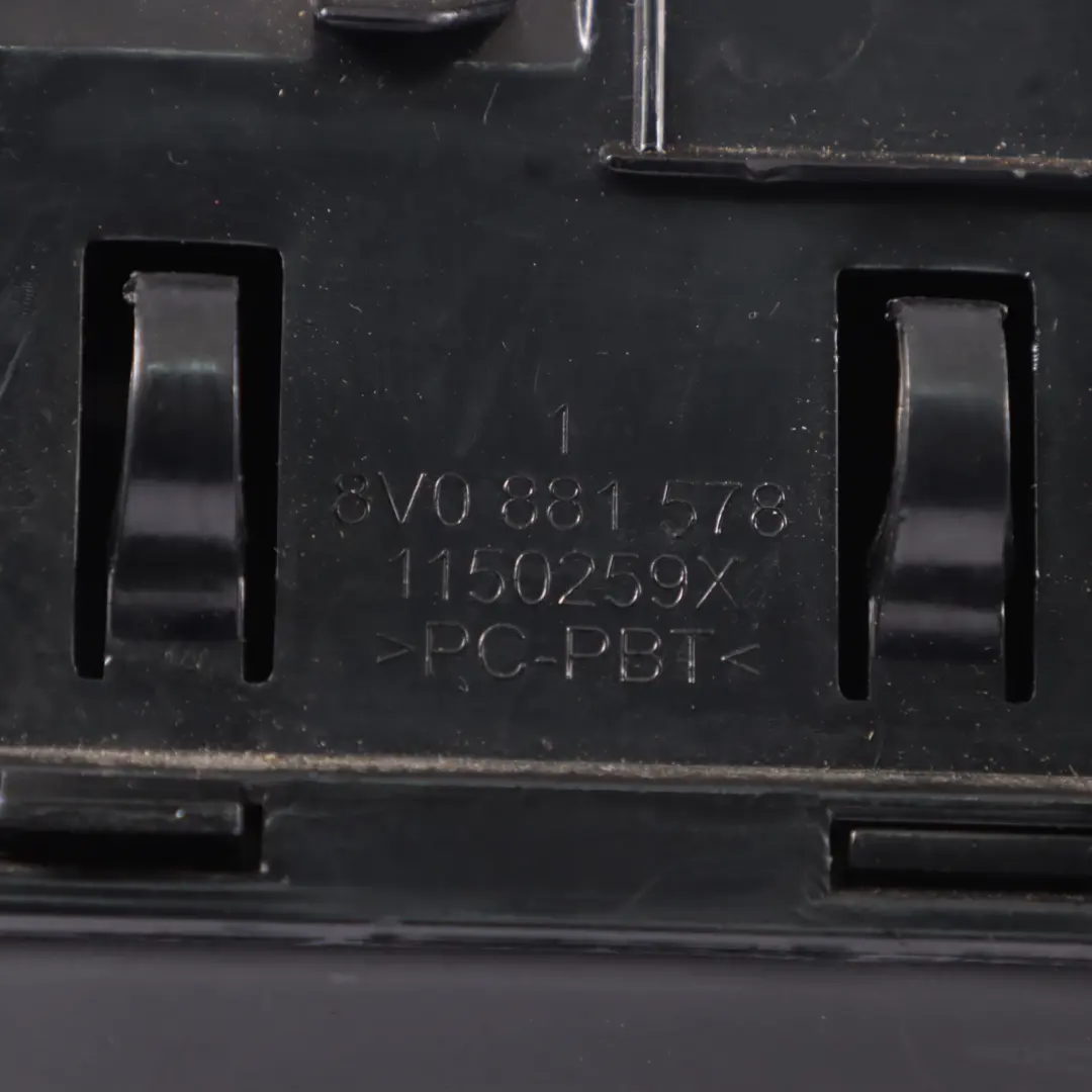 Drawer Tray Storage Compartment Right O/S Driver's Side to Audi A3 8V with Part number 8V0881578 Audi A3 8V Drawer Tray Storage Compartment Right O/S Driver's Side - SKU 8V0881578 - Part number 8V0881578