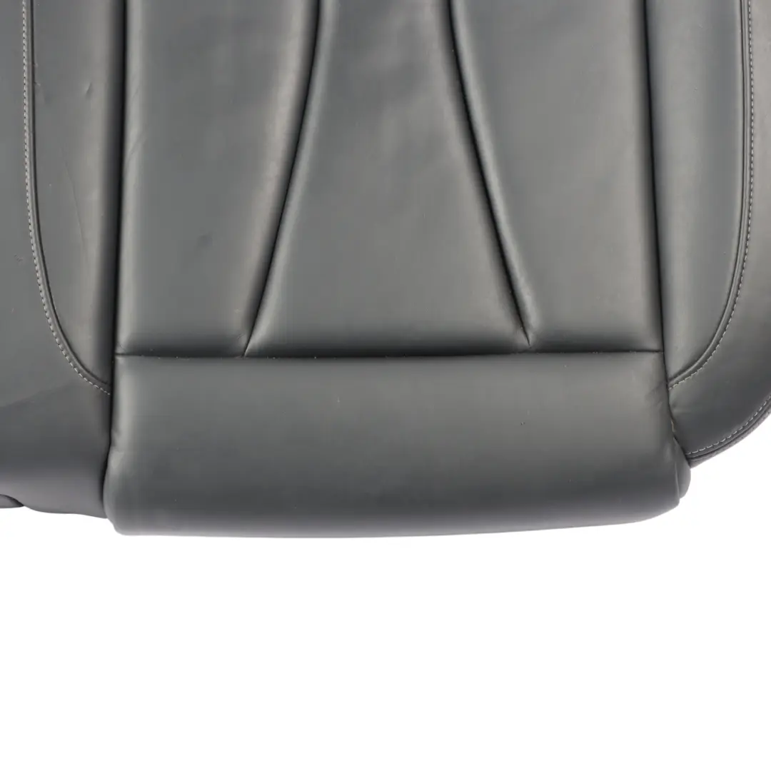 Audi RS3 8V Sportback Rear Seat Bench Cover Leather Black Grey - SKU 8V0885405AH - Part number 8V0885405AH