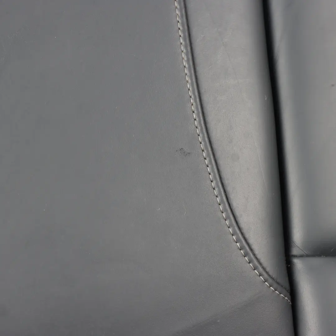Audi RS3 8V Sportback Rear Seat Bench Cover Leather Black Grey - SKU 8V0885405AH - Part number 8V0885405AH
