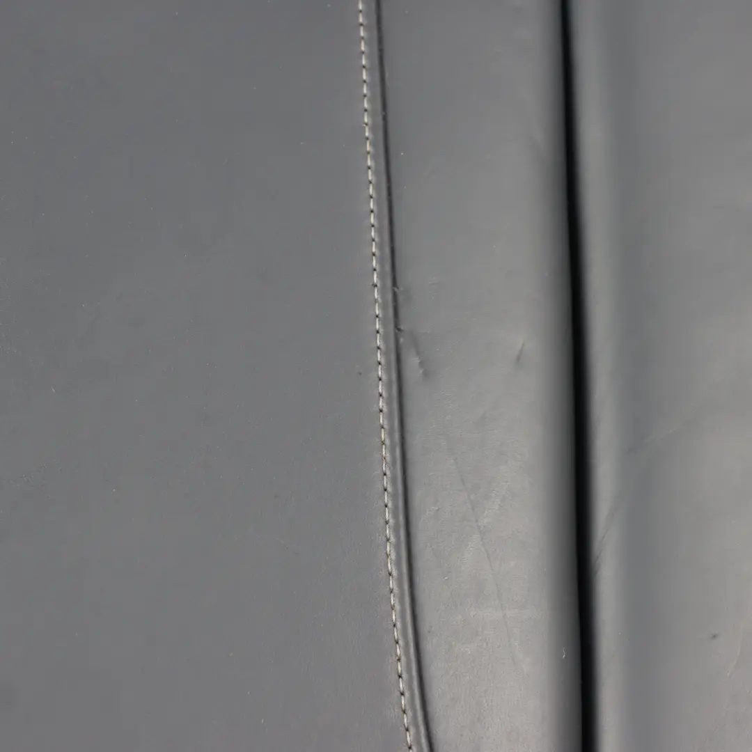 Audi RS3 8V Sportback Rear Seat Bench Cover Leather Black Grey - SKU 8V0885405AH - Part number 8V0885405AH