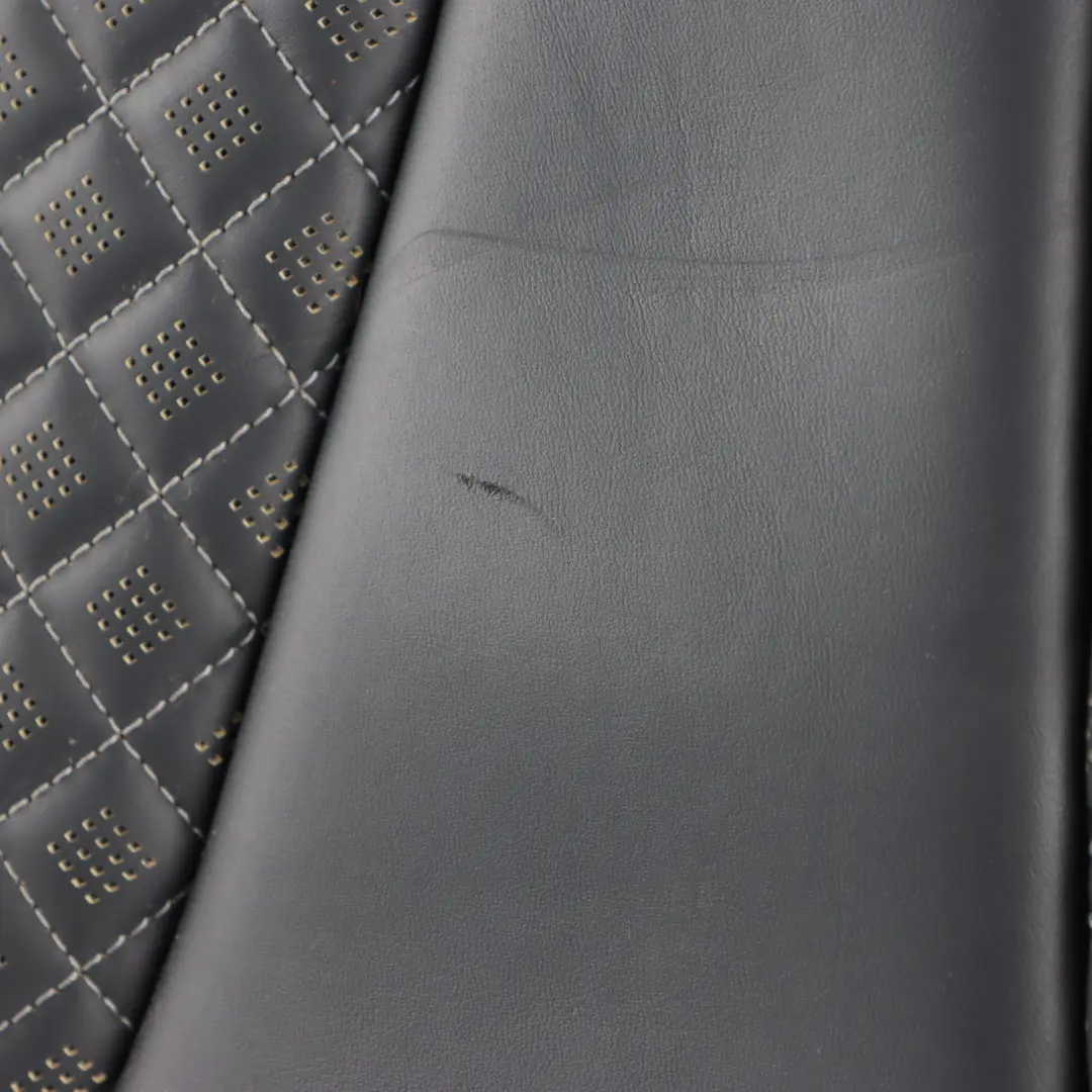 Sportback Rear Left N/S Backrest Seat Leather Black Grey to Audi RS3 8V with Part number 8V0885805N Audi RS3 8V Sportback Rear Left N/S Backrest Seat Leather Black Grey - SKU 8V0885805N - Part number 8V0885805N