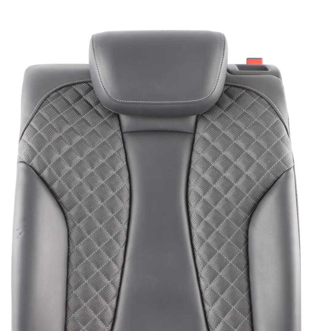 Sportback Rear Left N/S Backrest Seat Leather Black Grey to Audi RS3 8V with Part number 8V0885805N Audi RS3 8V Sportback Rear Left N/S Backrest Seat Leather Black Grey - SKU 8V0885805N - Part number 8V0885805N