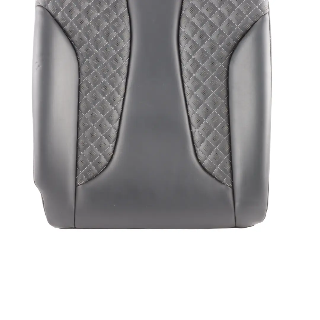 Audi RS3 8V Sportback Rear Left N/S Backrest Seat Leather Black Grey - SKU 8V0885805N - Part number 8V0885805N