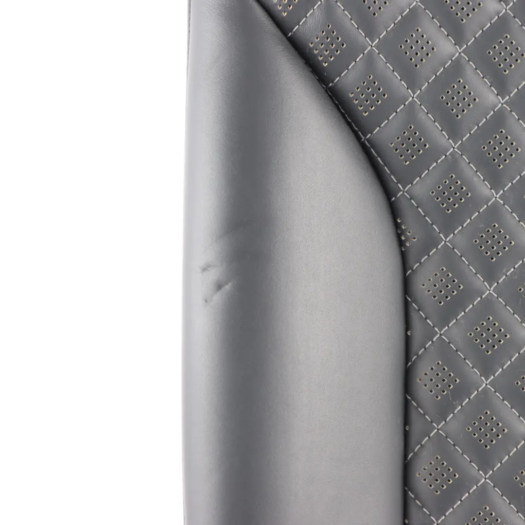 Sportback Rear Left N/S Backrest Seat Leather Black Grey to Audi RS3 8V with Part number 8V0885805N Audi RS3 8V Sportback Rear Left N/S Backrest Seat Leather Black Grey - SKU 8V0885805N - Part number 8V0885805N