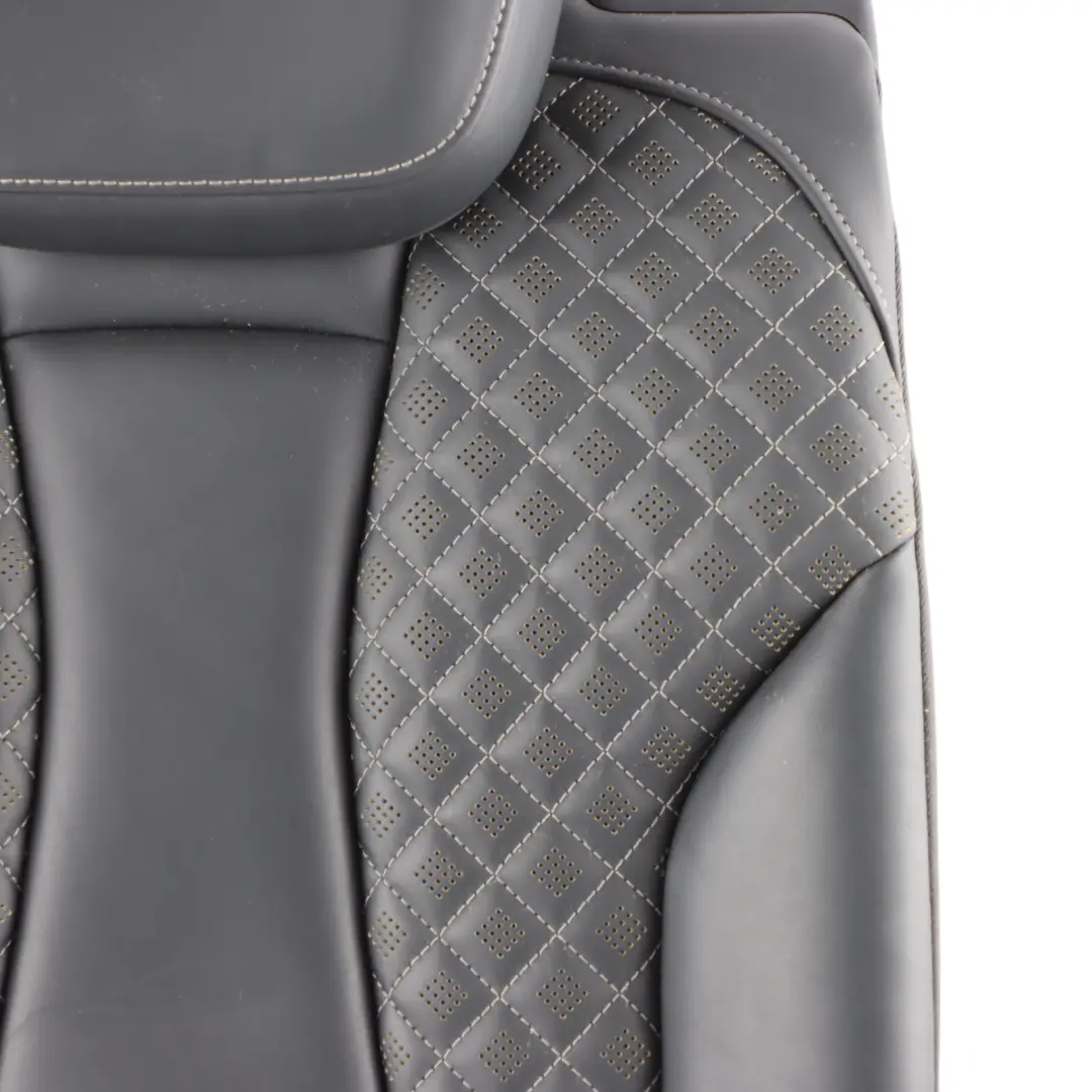 Sportback Rear Left N/S Backrest Seat Leather Black Grey to Audi RS3 8V with Part number 8V0885805N Audi RS3 8V Sportback Rear Left N/S Backrest Seat Leather Black Grey - SKU 8V0885805N - Part number 8V0885805N