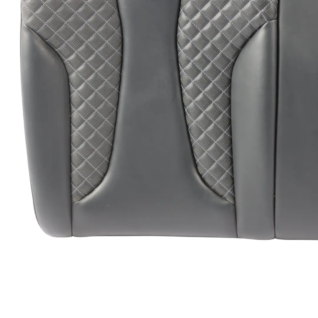 Sportback Rear Seat Backrest Cover Right O/S Leather Black Grey to Audi RS3 8V with Part number 8V0885806AH Audi RS3 8V Sportback Rear Seat Backrest Cover Right O/S Leather Black Grey - SKU 8V0885806AH - Part number 8V0885806AH