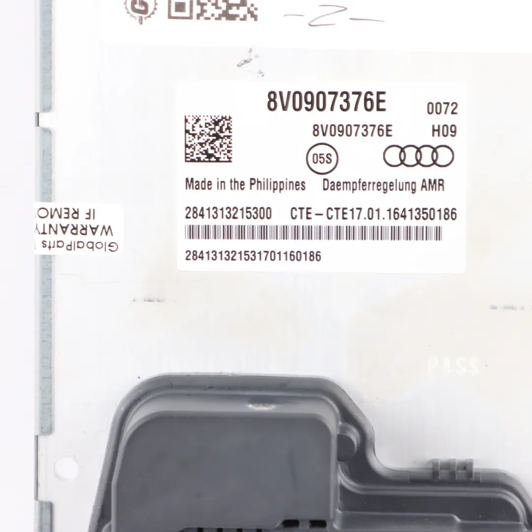 Module AMR Pour Amortisseur De Suspension Arrière pour Audi A3 RS3 8V à propos du numéro de pièce 8V0907376E Audi A3 RS3 8V Module AMR Pour Amortisseur De Suspension Arrière - SKU 8V0907376E - Numéro de pièce 8V0907376E