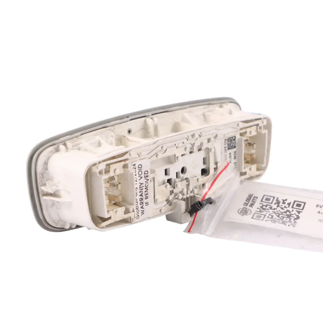 Audi A3 8V Pannello luminoso interno tetto Lampada lettura posteriore - SKU 8V0947111-1 - Numero di parte 8V0947111
