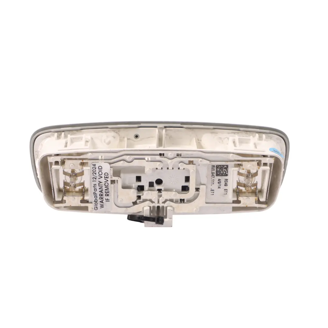 Audi A3 8V Interior Roof Light Panel Rear Reading Lamp - SKU 8V0947111-1 - Part number 8V0947111