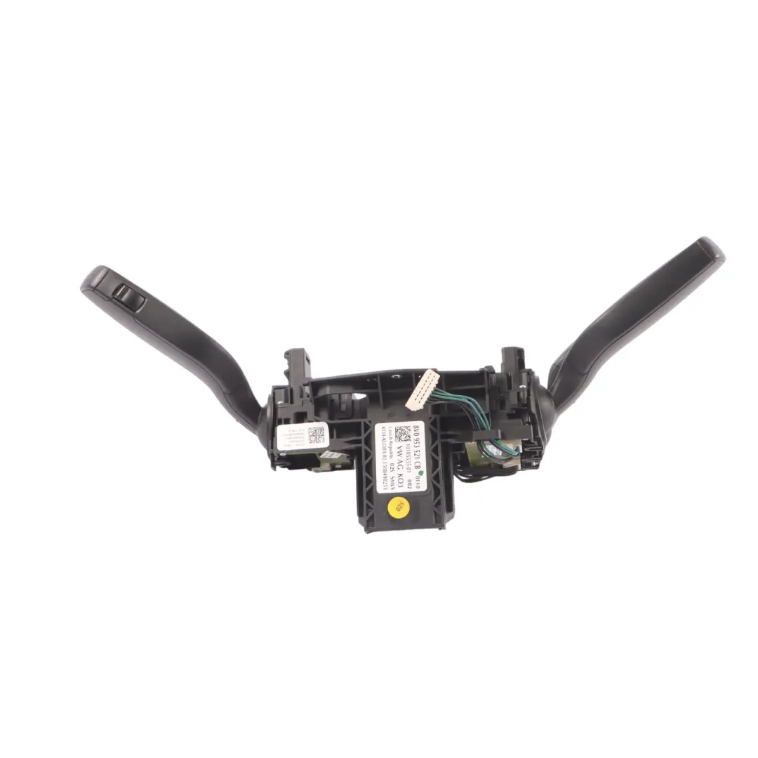 Audi A3 8V Steering Column Switch Cluster Wiper Stalk Cruise Control - SKU 8V0953521CB - Part number 8V0953521CB