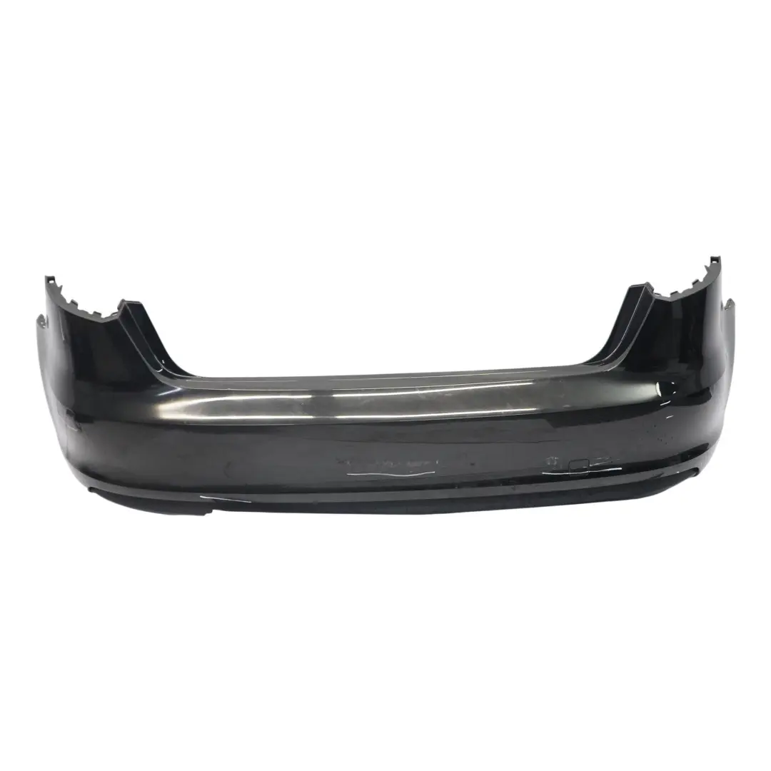 Audi A3 8V Rear Bumper Trim Panel Covering Brilliant Black Metallic - Y9B - SKU 8V4807067-BBL - Part number 8V4807067