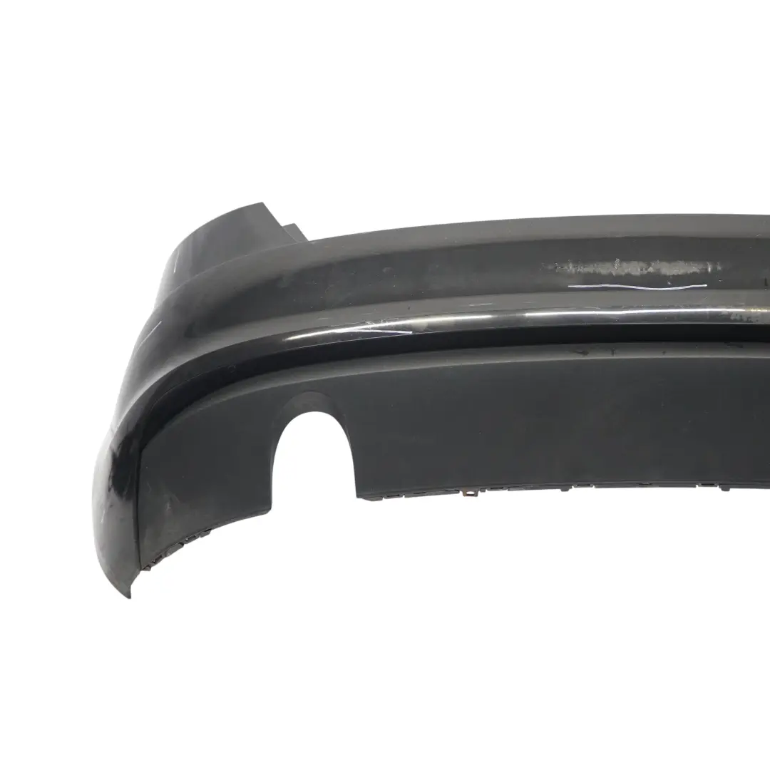 Audi A3 8V Rear Bumper Trim Panel Covering Brilliant Black Metallic - Y9B - SKU 8V4807067-BBL - Part number 8V4807067