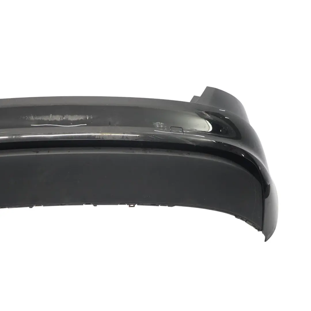 Audi A3 8V Rear Bumper Trim Panel Covering Brilliant Black Metallic - Y9B - SKU 8V4807067-BBL - Part number 8V4807067