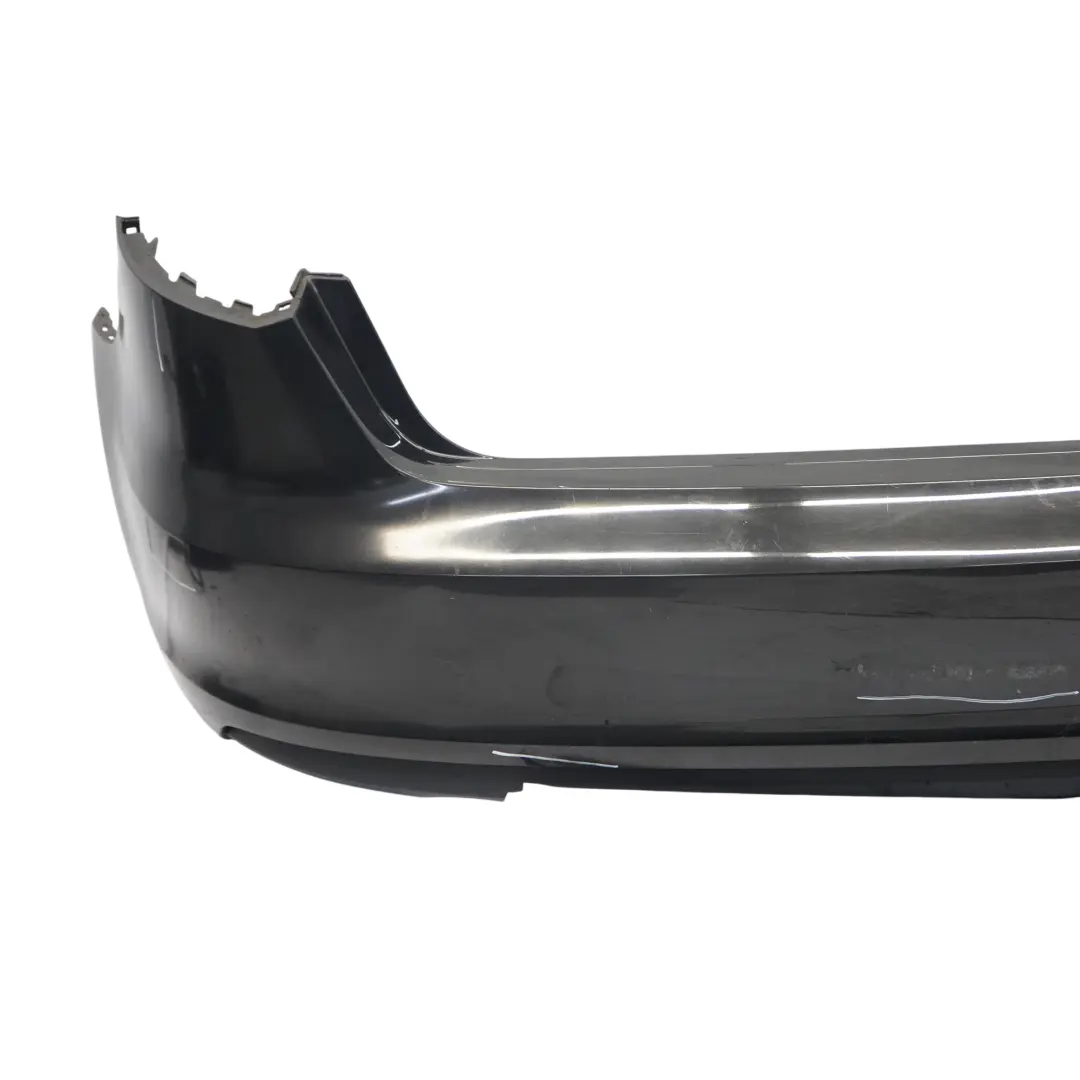Audi A3 8V Rear Bumper Trim Panel Covering Brilliant Black Metallic - Y9B - SKU 8V4807067-BBL - Part number 8V4807067