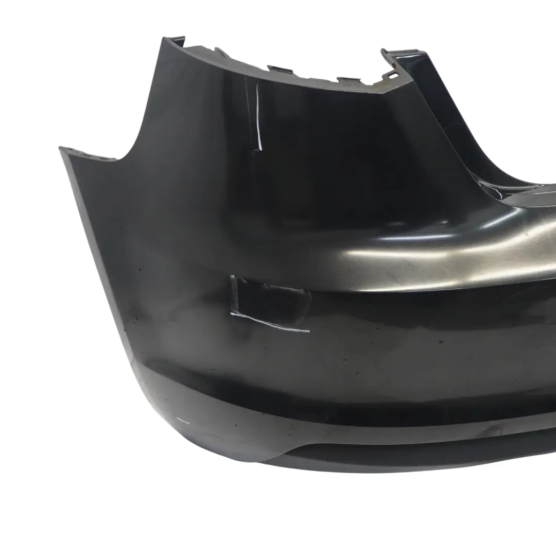 Audi A3 8V Rear Bumper Trim Panel Covering Brilliant Black Metallic - Y9B - SKU 8V4807067-BBL - Part number 8V4807067