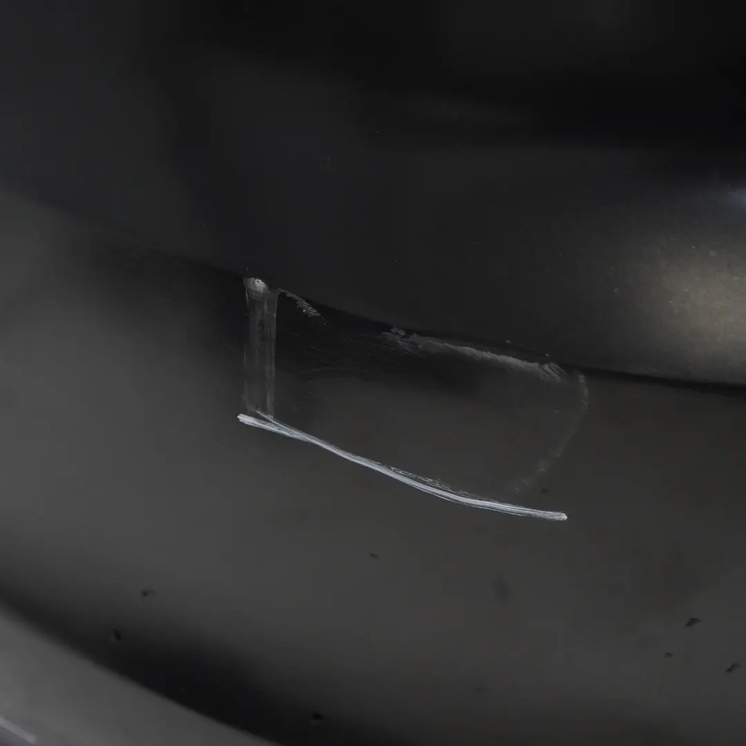 Audi A3 8V Rear Bumper Trim Panel Covering Brilliant Black Metallic - Y9B - SKU 8V4807067-BBL - Part number 8V4807067