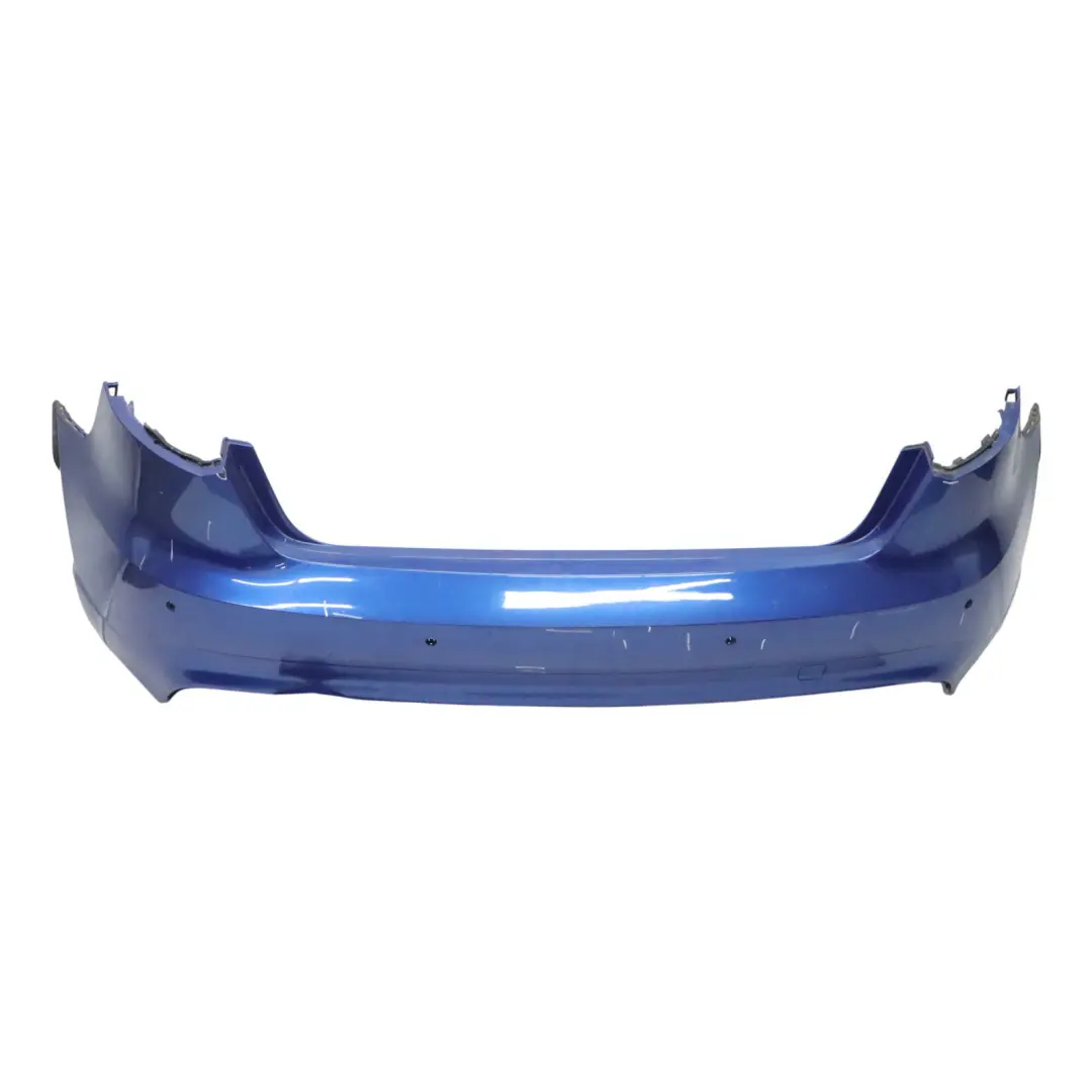 Bumper Trim Panel Covering Sepang Blue Pearl - Y5Q to Audi RS3 8V Rear with Part number 8V4807067J Audi RS3 8V Rear Bumper Trim Panel Covering Sepang Blue Pearl - Y5Q - SKU 8V4807067J-SEB - Part number 8V4807067J