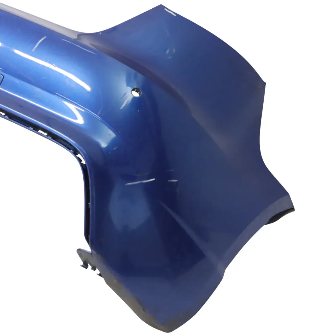 Bumper Trim Panel Covering Sepang Blue Pearl - Y5Q to Audi RS3 8V Rear with Part number 8V4807067J Audi RS3 8V Rear Bumper Trim Panel Covering Sepang Blue Pearl - Y5Q - SKU 8V4807067J-SEB - Part number 8V4807067J