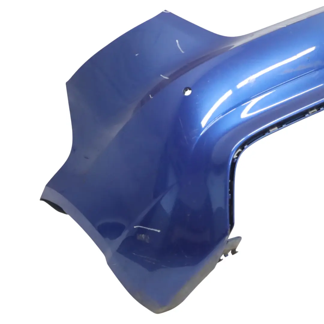 Bumper Trim Panel Covering Sepang Blue Pearl - Y5Q to Audi RS3 8V Rear with Part number 8V4807067J Audi RS3 8V Rear Bumper Trim Panel Covering Sepang Blue Pearl - Y5Q - SKU 8V4807067J-SEB - Part number 8V4807067J