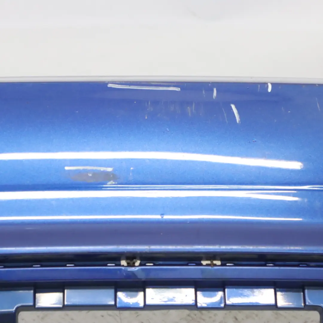 Bumper Trim Panel Covering Sepang Blue Pearl - Y5Q to Audi RS3 8V Rear with Part number 8V4807067J Audi RS3 8V Rear Bumper Trim Panel Covering Sepang Blue Pearl - Y5Q - SKU 8V4807067J-SEB - Part number 8V4807067J