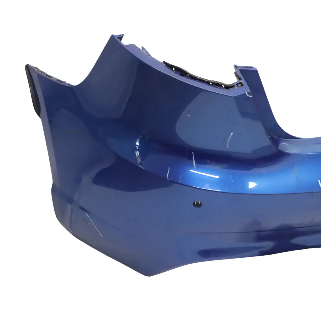 Bumper Trim Panel Covering Sepang Blue Pearl - Y5Q to Audi RS3 8V Rear with Part number 8V4807067J Audi RS3 8V Rear Bumper Trim Panel Covering Sepang Blue Pearl - Y5Q - SKU 8V4807067J-SEB - Part number 8V4807067J