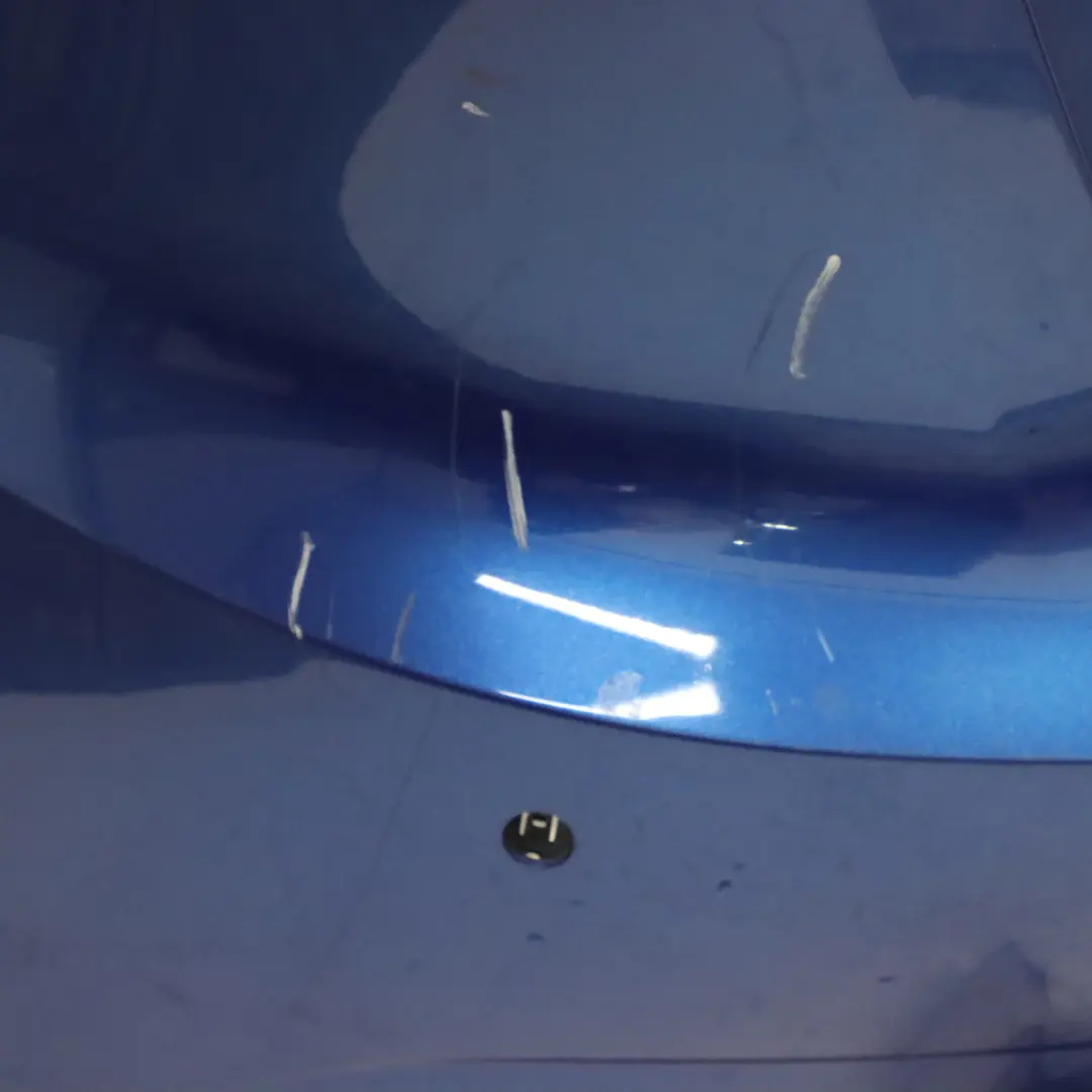 Bumper Trim Panel Covering Sepang Blue Pearl - Y5Q to Audi RS3 8V Rear with Part number 8V4807067J Audi RS3 8V Rear Bumper Trim Panel Covering Sepang Blue Pearl - Y5Q - SKU 8V4807067J-SEB - Part number 8V4807067J