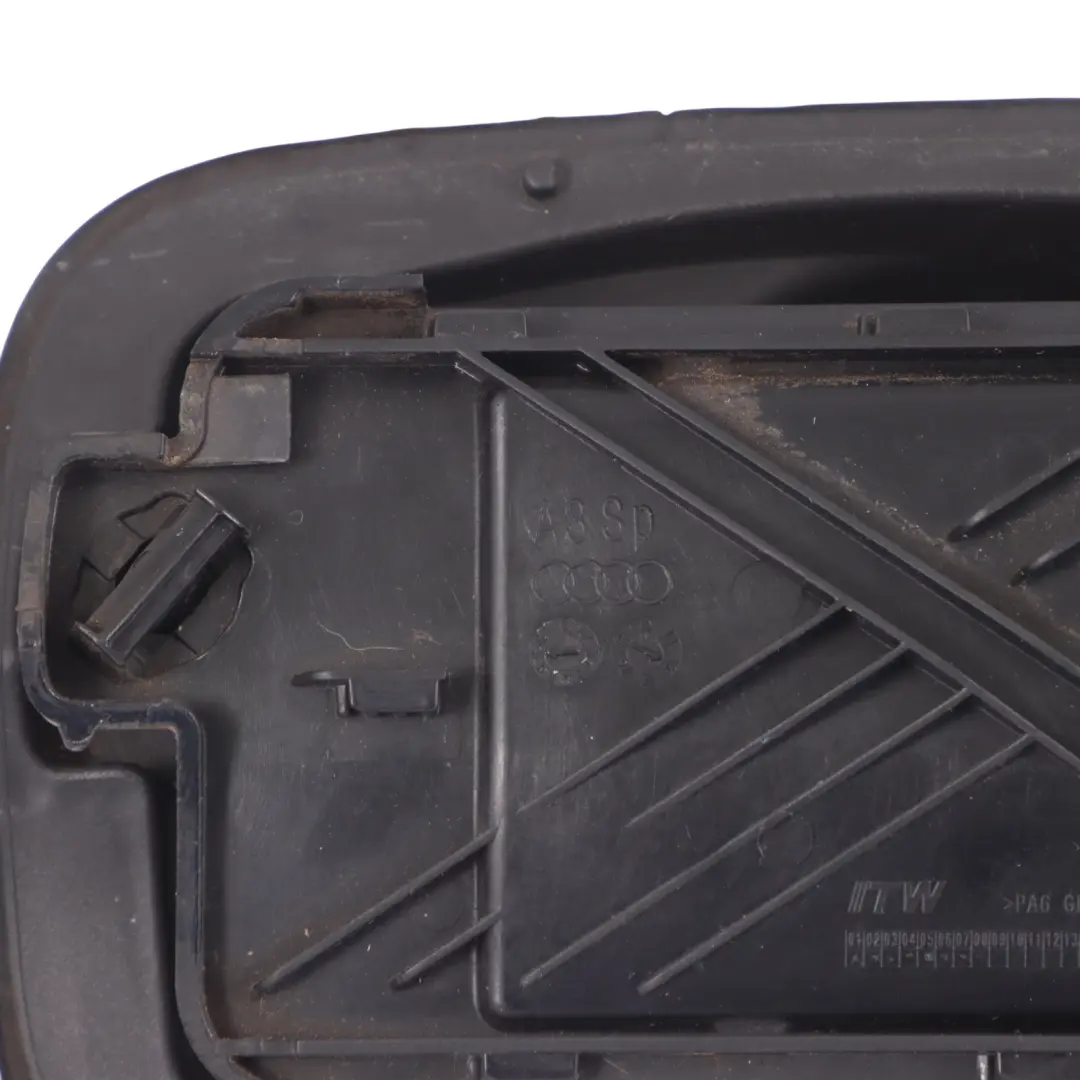Filler Flap Cover Trim Panel to Audi A3 8V Fuel with Part number 8V4809906D Audi A3 8V Fuel Filler Flap Cover Trim Panel - SKU 8V4809906D - Part number 8V4809906D