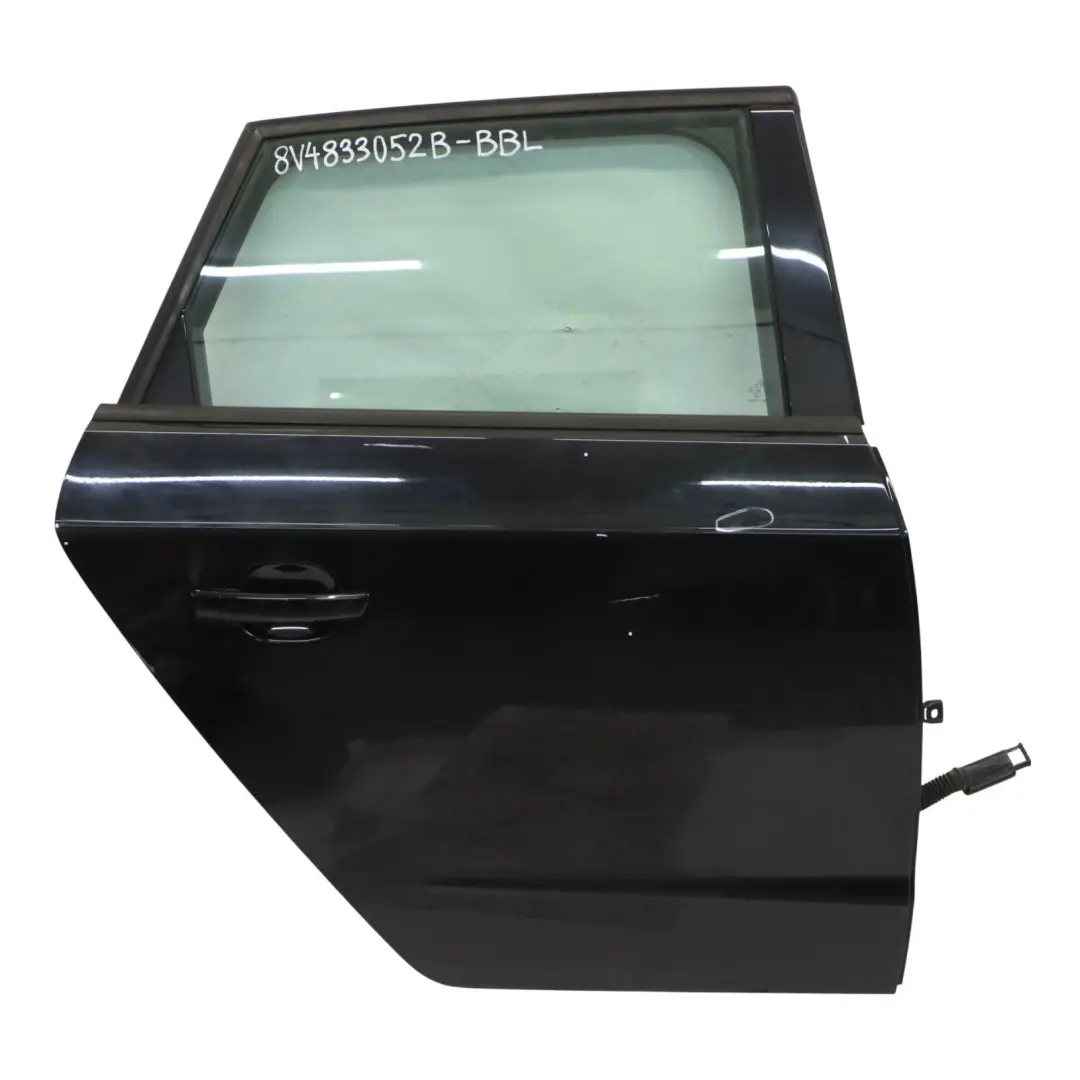 Porta posteriore destra Brilliant Black Metallic - Y9B per Audi A3 8V Hatchback con numero di parte 8V4833052B-BBL Audi A3 8V Hatchback Porta posteriore destra Brilliant Black Metallic - Y9B - SKU 8V4833052B-BBL - Numero di parte 8V4833052B-BBL