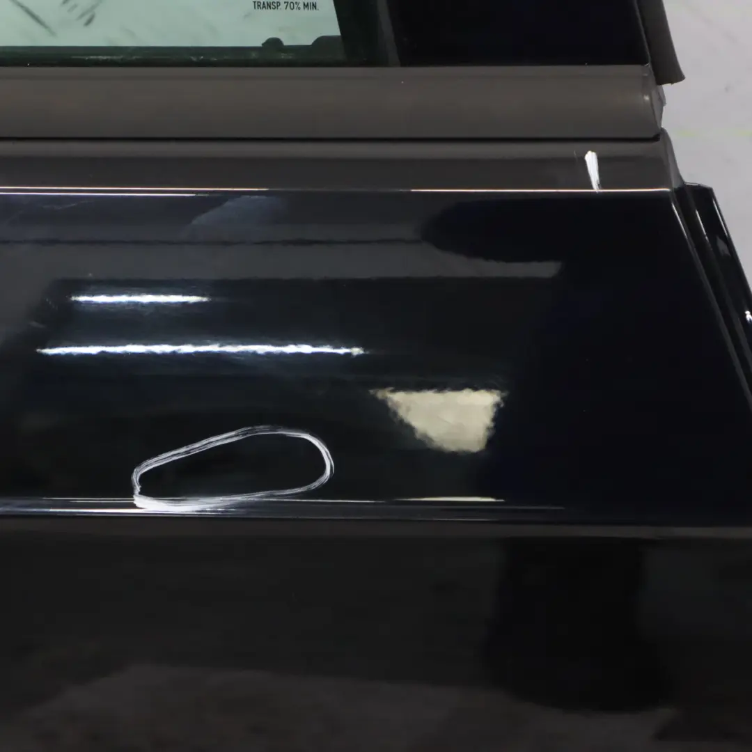 Audi A3 8V Hatchback Drzwi Prawe Tylne Brilliant Black Czarny Metalik - Y9B - SKU 8V4833052B-BBL - Numer Części 8V4833052B-BBL