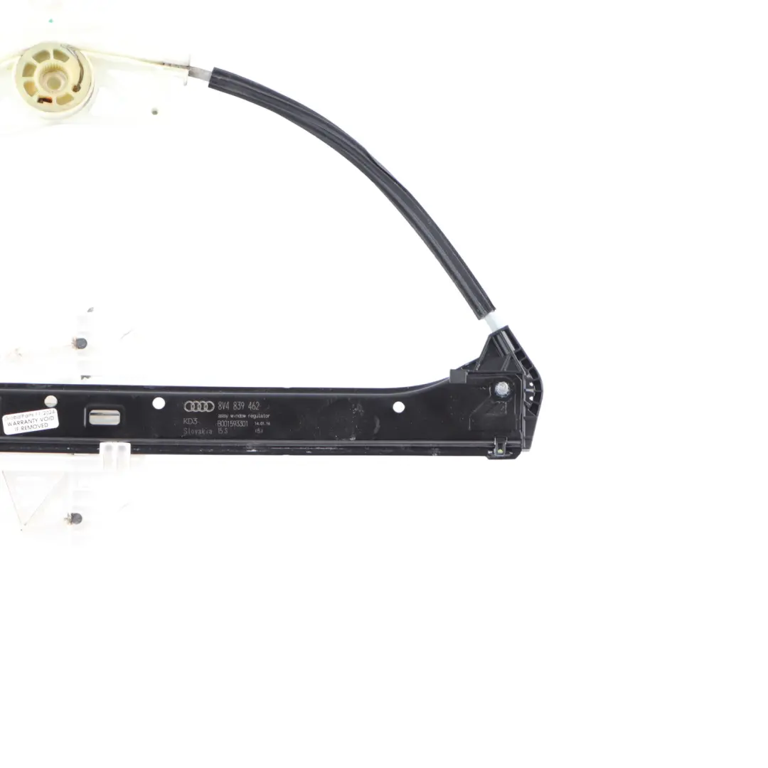 Audi A3 8V Window Lifter Regulator Mechanism Rear Right O/S - SKU 8V4839462 - Part number 8V4839462