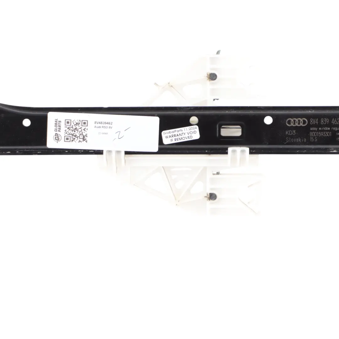 Audi A3 8V Window Lifter Regulator Mechanism Rear Right O/S - SKU 8V4839462 - Part number 8V4839462