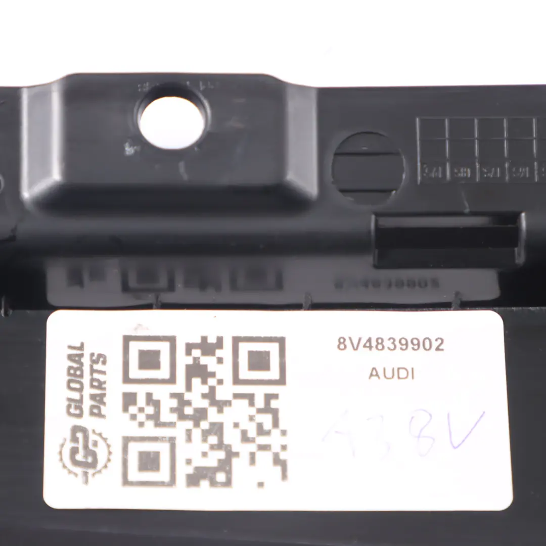 Audi A3 8V Türsäule Zierleiste hinten rechts - SKU 8V4839902 - Teilenummer 8V4839902