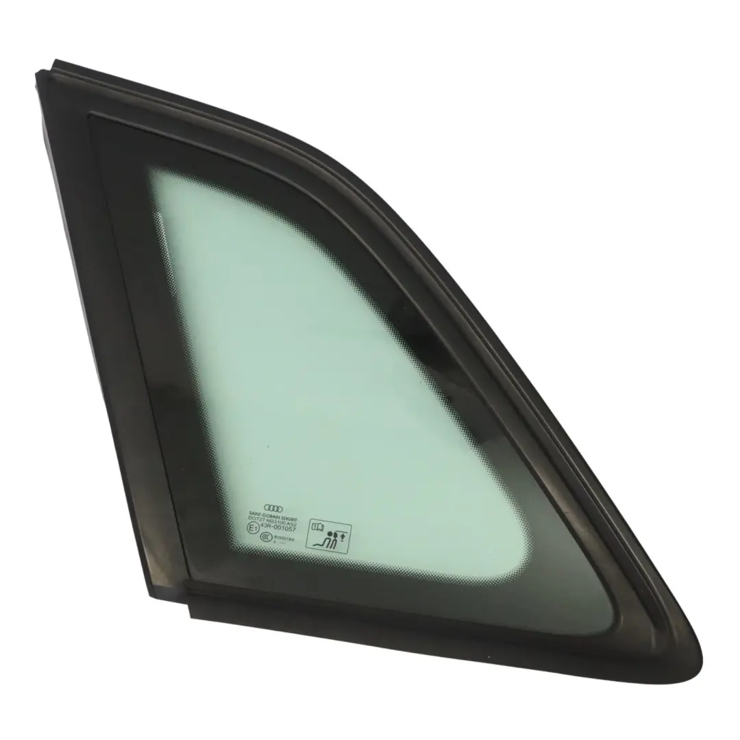 Vitrage Porte Arrière Gauche Quart Vert AS2 pour Audi A3 8V à propos du numéro de pièce 8V4845299 Audi A3 8V Vitrage Porte Arrière Gauche Quart Vert AS2 - SKU 8V4845299 - Numéro de pièce 8V4845299