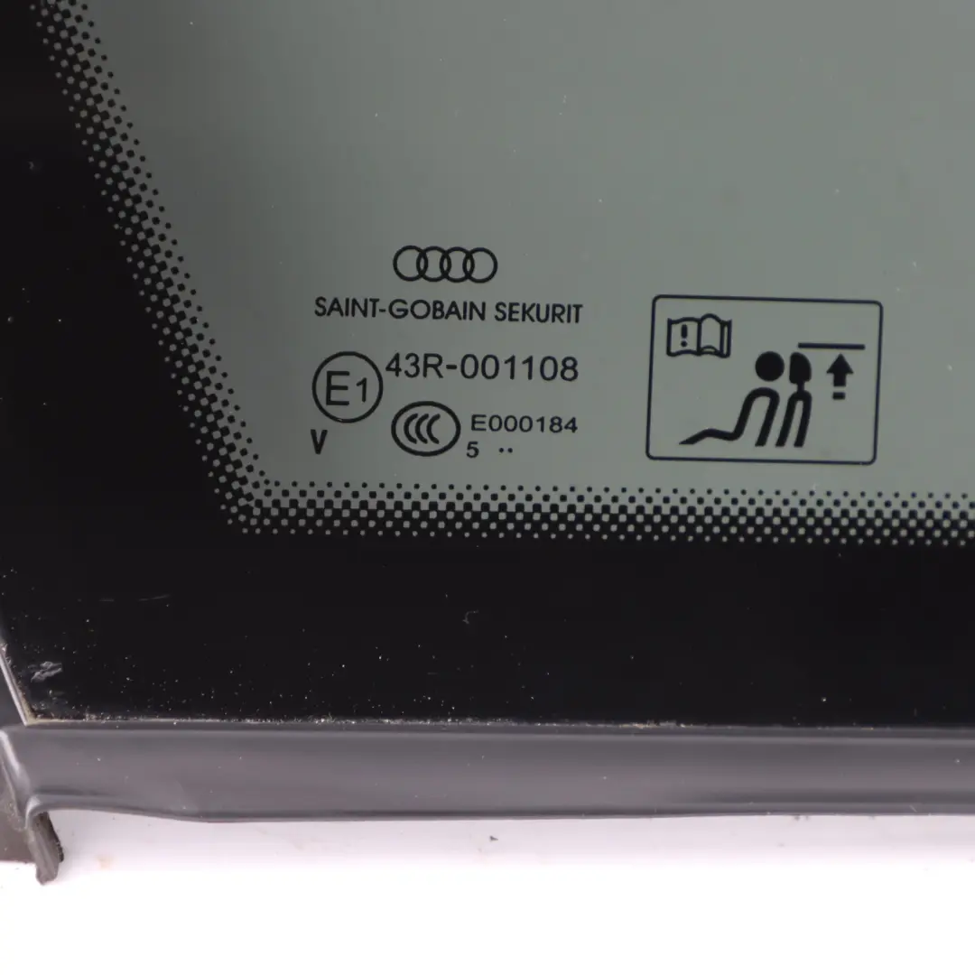 Vitre De Custode Arrière Gauche Fixe Teintée pour Audi RS3 8V à propos du numéro de pièce 8V4845299C Audi RS3 8V Vitre De Custode Arrière Gauche Fixe Teintée - SKU 8V4845299C - Numéro de pièce 8V4845299C