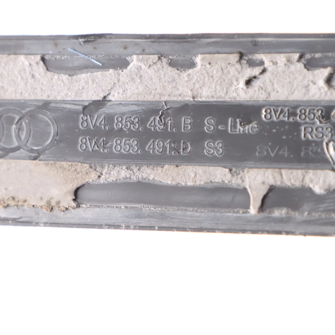 Seuil De Porte Avant Droit Côté Passager pour Audi RS3 8V à propos du numéro de pièce 8V4853492H Audi RS3 8V Seuil De Porte Avant Droit Côté Passager - SKU 8V4853492H - Numéro de pièce 8V4853492H