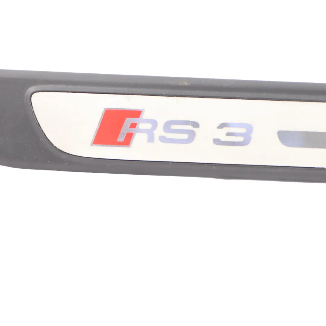 Front Sill Strip Plate Entrance Cover Step Trim Right O/S to Audi RS3 8V with Part number 8V4853492H Audi RS3 8V Front Sill Strip Plate Entrance Cover Step Trim Right O/S - SKU 8V4853492H - Part number 8V4853492H